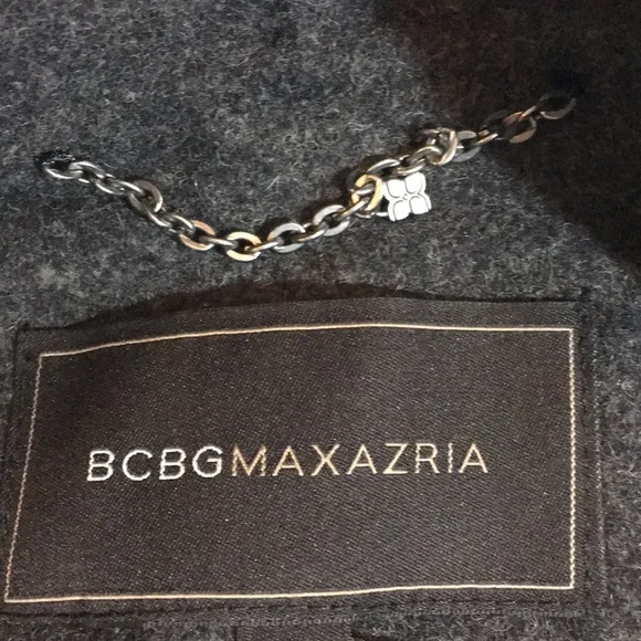 BCBGMAXAZRIA Asymetric Belted Coat NWOT. Oversized fit